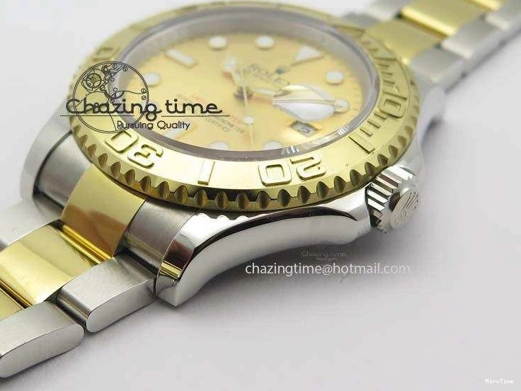 MiroTime 0206 Yacht-Master 116622 BP-Maker Best Edition SS YG Gold Dial On SS YG Bracelet SA Comfortable 3808